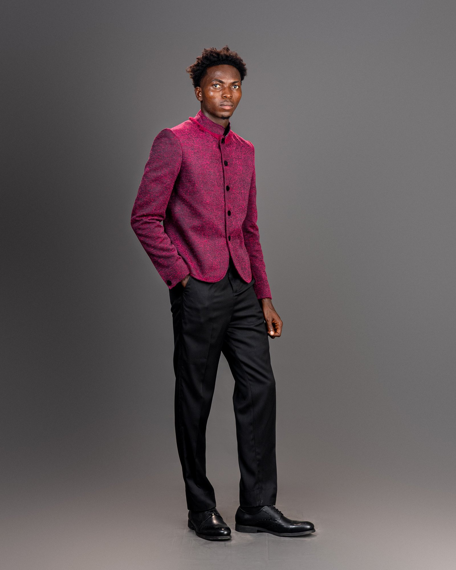 Y Tweed Safari Suit